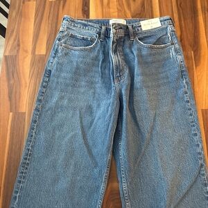 Abercrombie & Fitch Light Blue High Rise Jeans